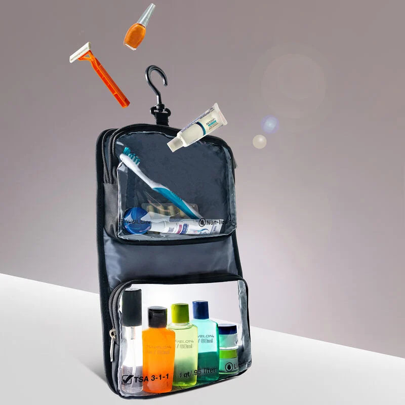 Travelon Wet/Dry 1 Quart Bag with Bottles and Jars 3