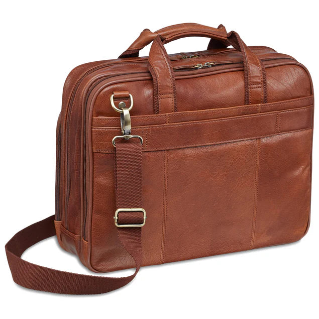 Mancini Buffalo Double Compartment Briefcase (Arizona Edition) 11