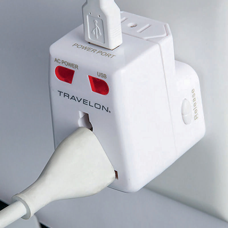 Travelon Worldwide Adapter and USB Charger 3
