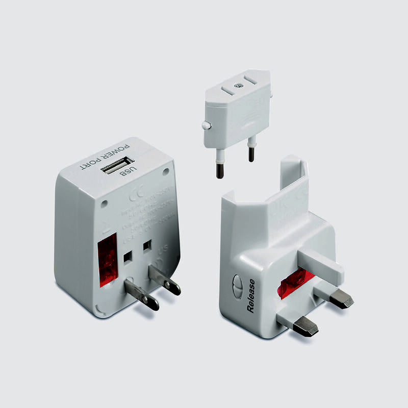 Travelon Worldwide Adapter and USB Charger