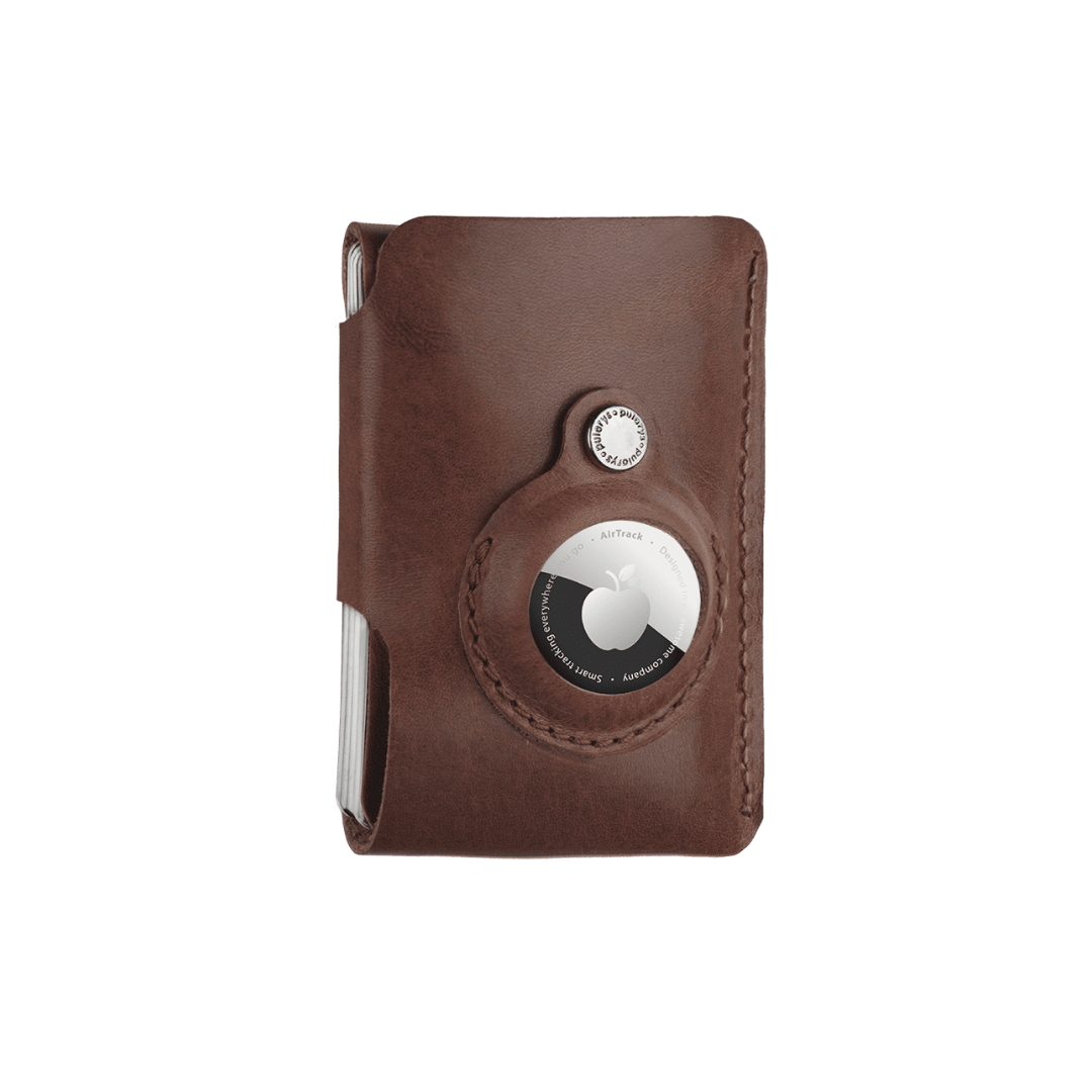 Pularys Hobby Line for AirTag Nomad Leather Brown