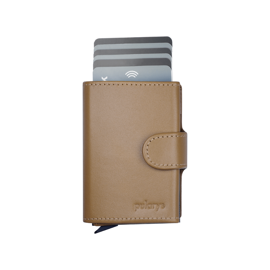 Pularys Soho Zip Line Italia Leather Beige