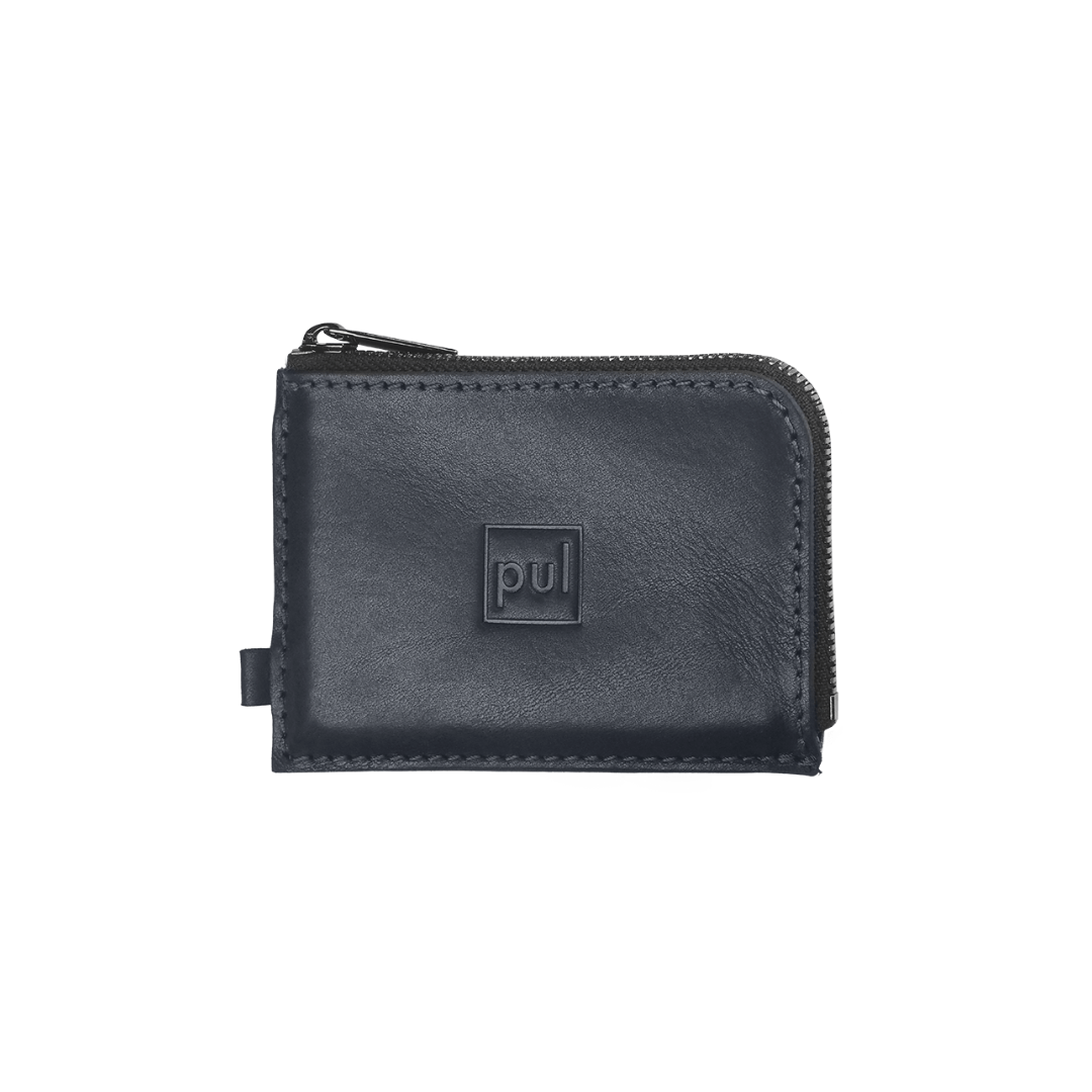 Pularys Oldtimer Slim Line Nomad Leather Navy Blue