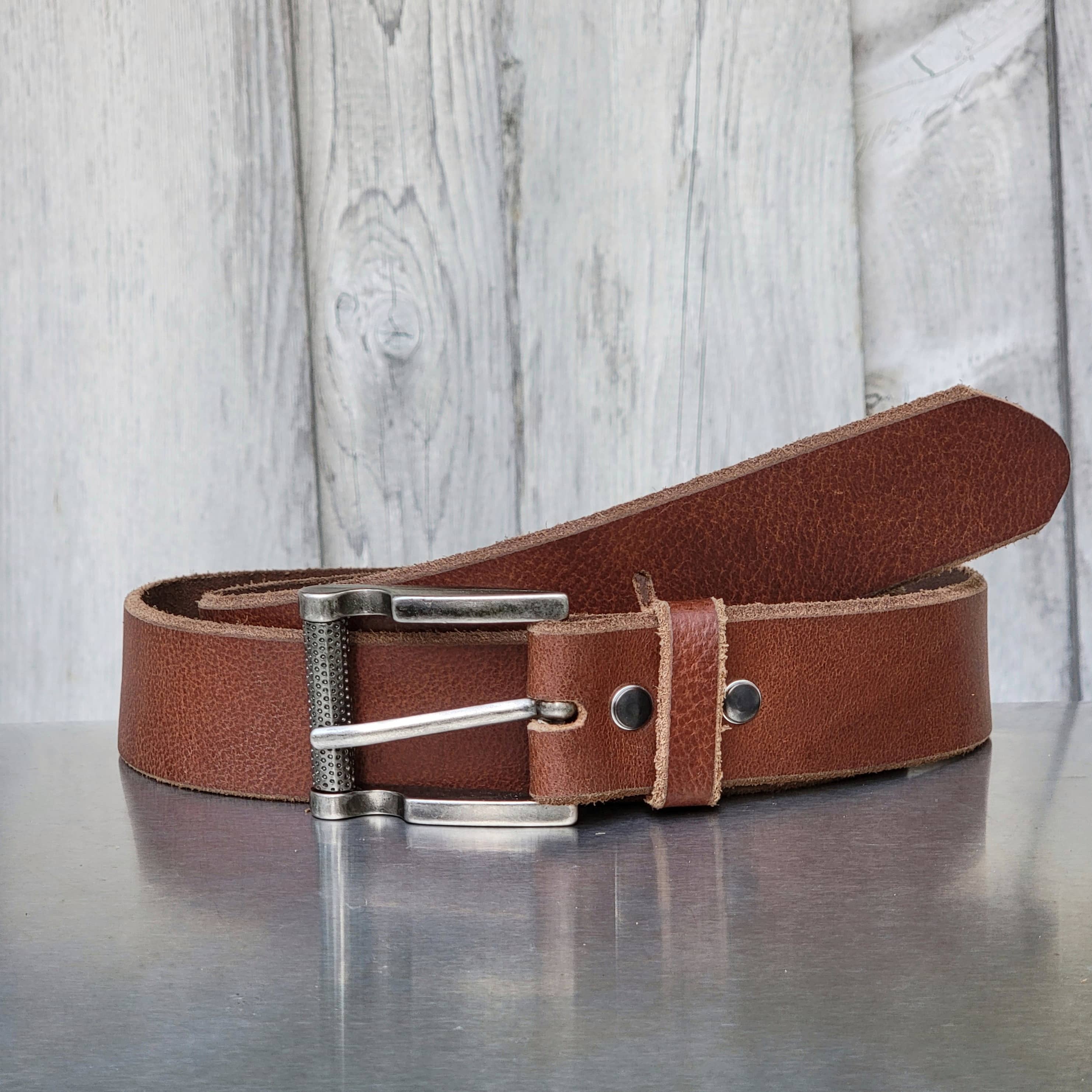 The Pinnacle Belt - Black 100 % Premium Leather Belt 9