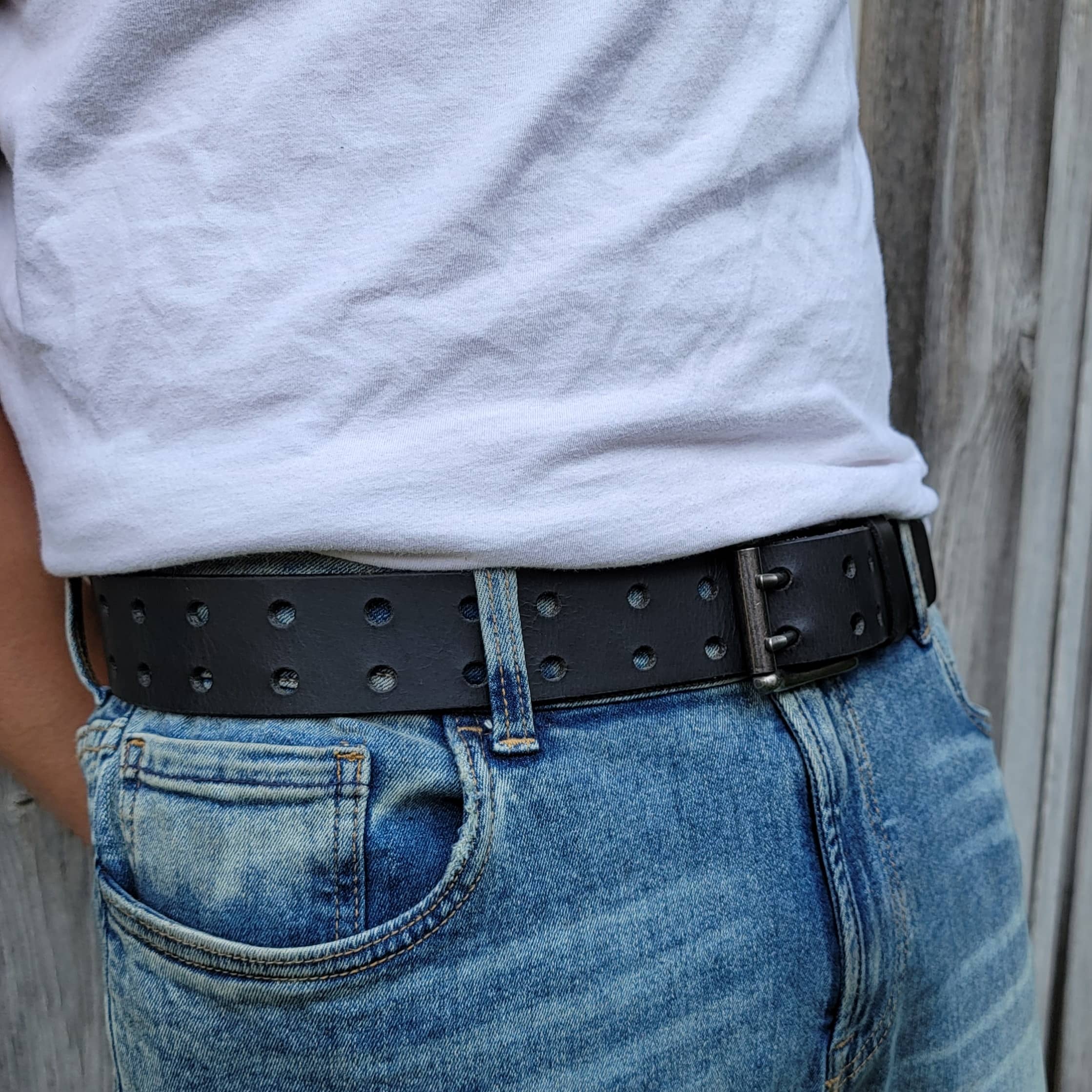 The Double Hole Belts -  2 PC Gift Set 6