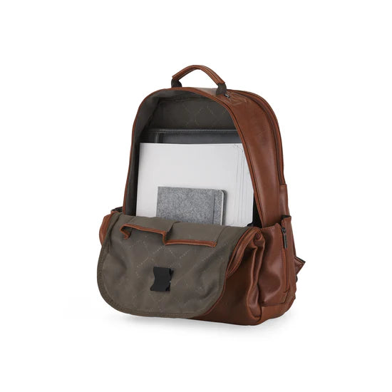 bugatti cognac leather backpack Shop Sartoria Top Grain Backp Luggage Factory these bags will quickly become allies of your busy life! bugatti Backpack - dunkelbraun/brown -