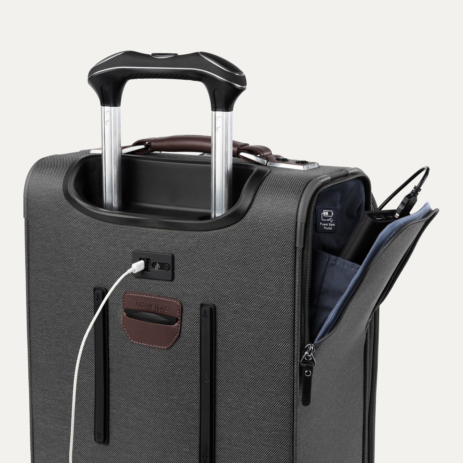 Travelpro Platinum® Elite 21” Expandable Carry-On Spinner 6