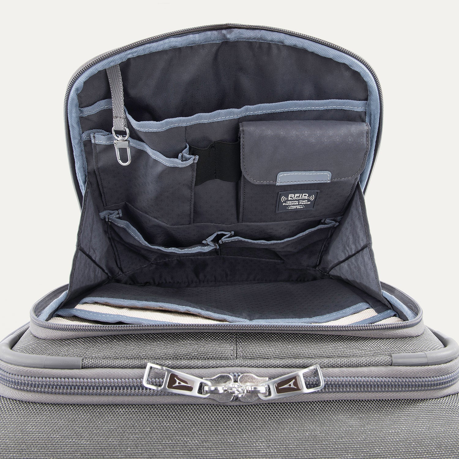 Travelpro Platinum® Elite 20” Expandable Business Plus Carry-On Spinner 4