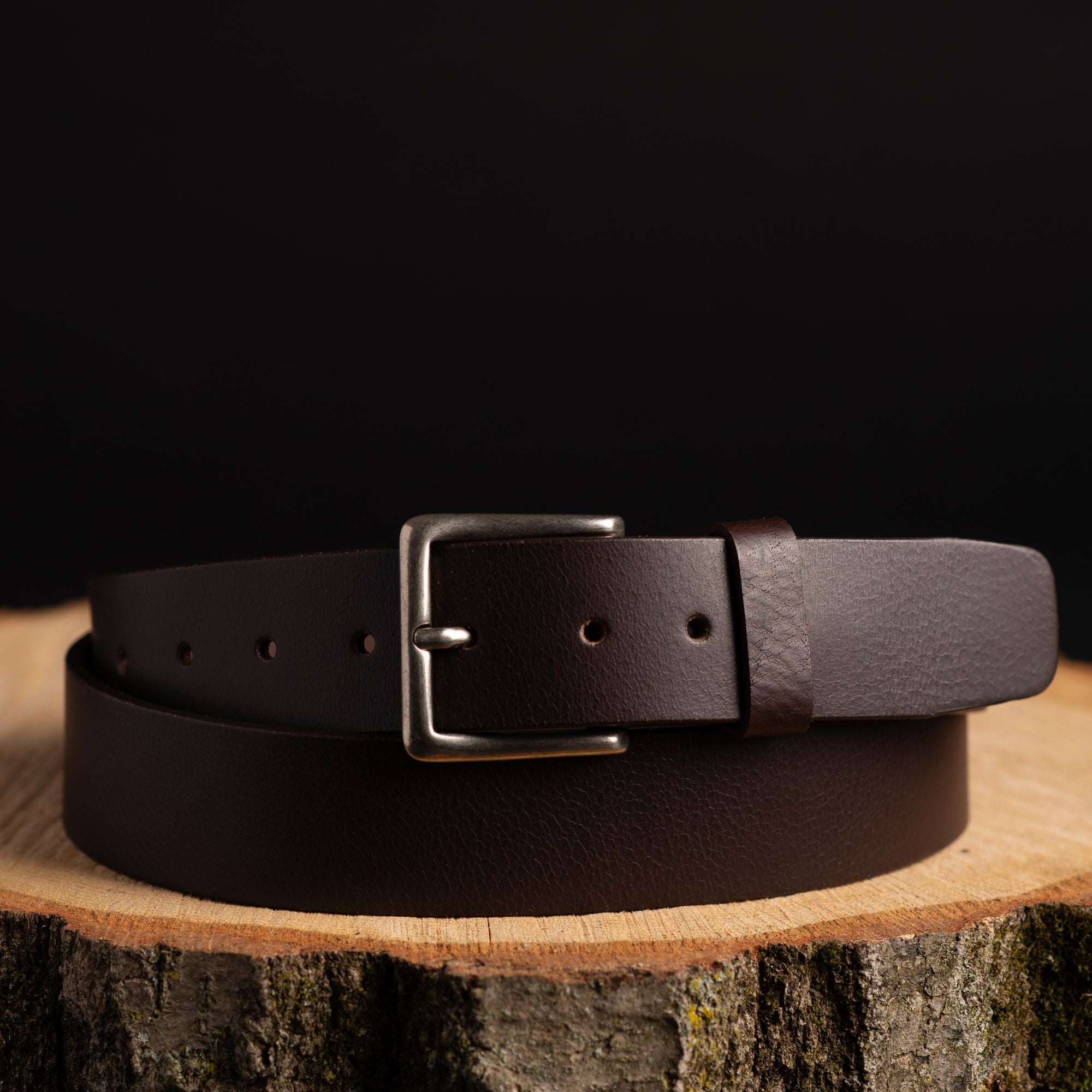 The Long Haul Belt - Brown Classic 100% Real Leather Belt 3