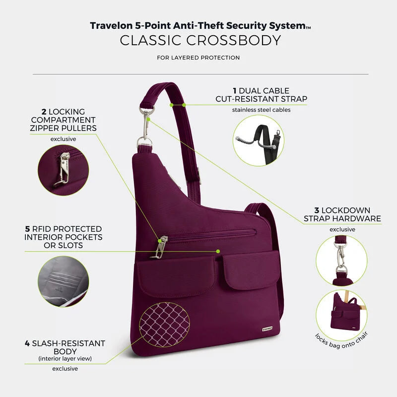 Travelon Anti-Theft Classic Crossbody 4
