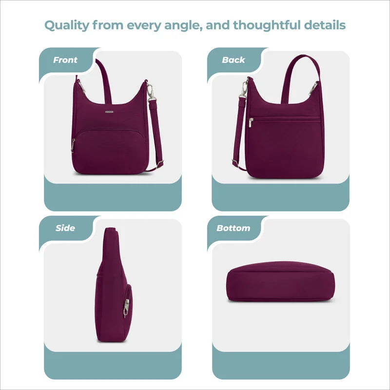 Travelon Anti-Theft Classic Essential Messenger 16