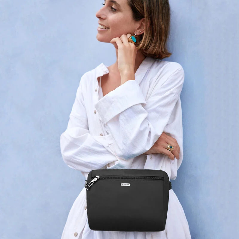 Travelon Anti-Theft Classic Convertible Crossbody and Waist Pack 13