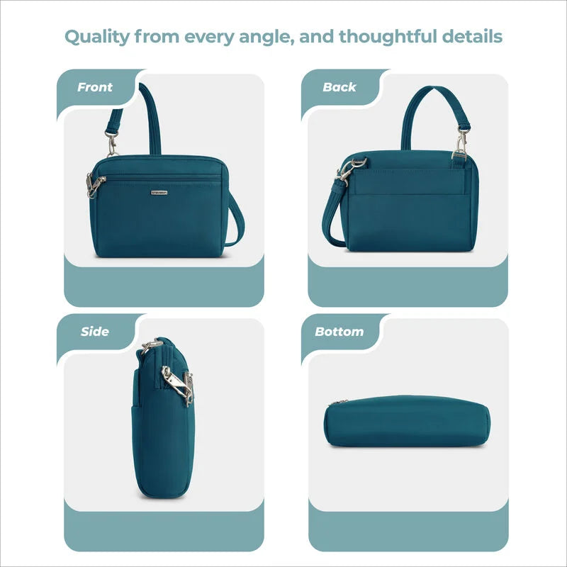 Travelon Anti-Theft Classic Convertible Crossbody and Waist Pack 30