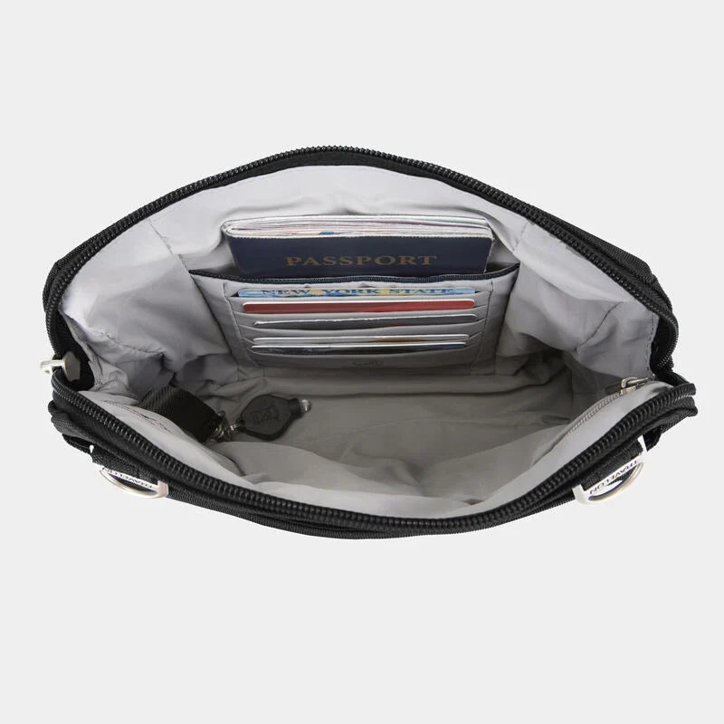 Travelon Anti-Theft Classic Convertible Crossbody and Waist Pack 14