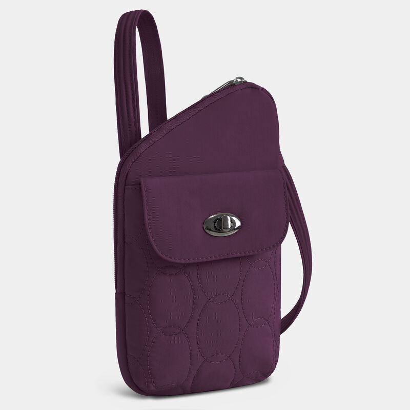 Travelon Runways Sleek Anti-Theft Slim Asymmetric Crossbody 6