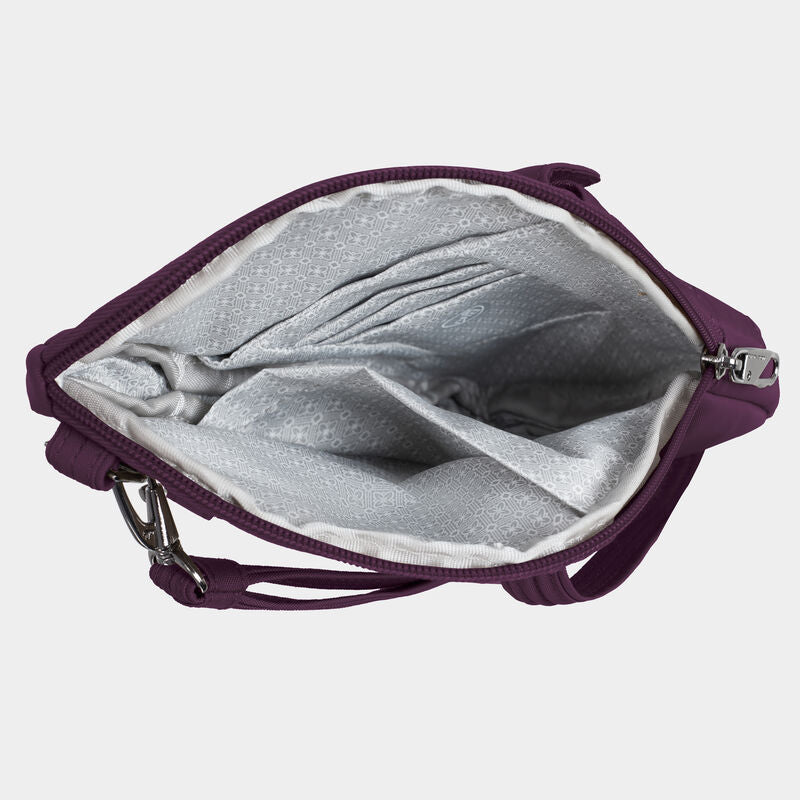 Travelon Runways Sleek Anti-Theft Slim Asymmetric Crossbody 9