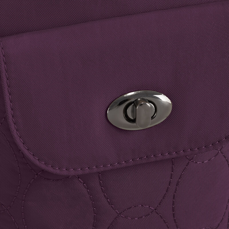 Travelon Runways Sleek Anti-Theft Slim Asymmetric Crossbody 19