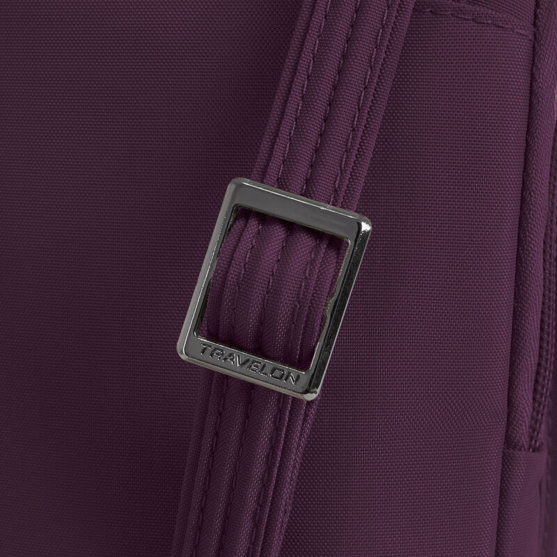 Travelon Runways Sleek Anti-Theft Slim Asymmetric Crossbody 20