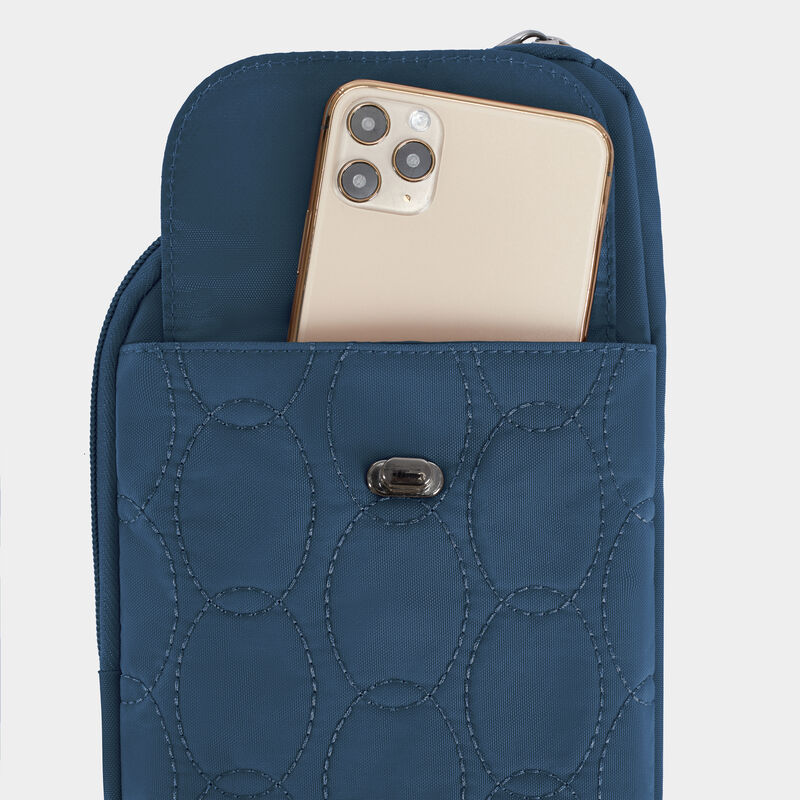 Travelon Runways Sleek Anti-Theft Slim Asymmetric Crossbody 28