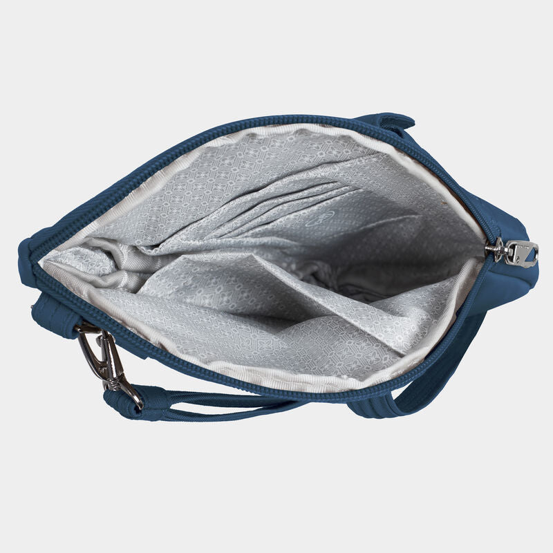 Travelon Runways Sleek Anti-Theft Slim Asymmetric Crossbody 26