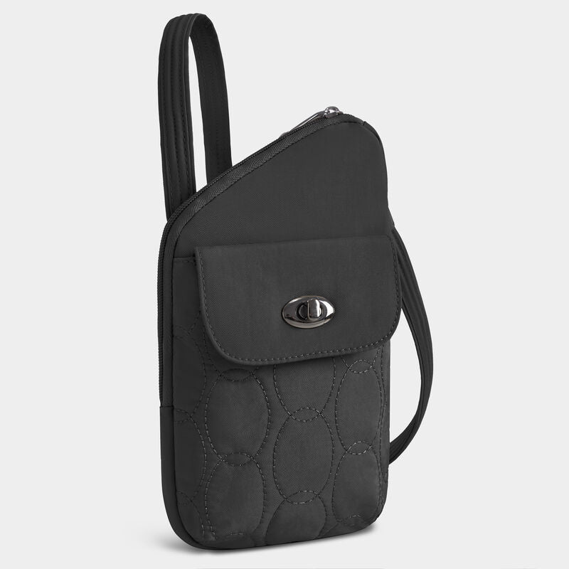 Travelon Runways Sleek Anti-Theft Slim Asymmetric Crossbody 41