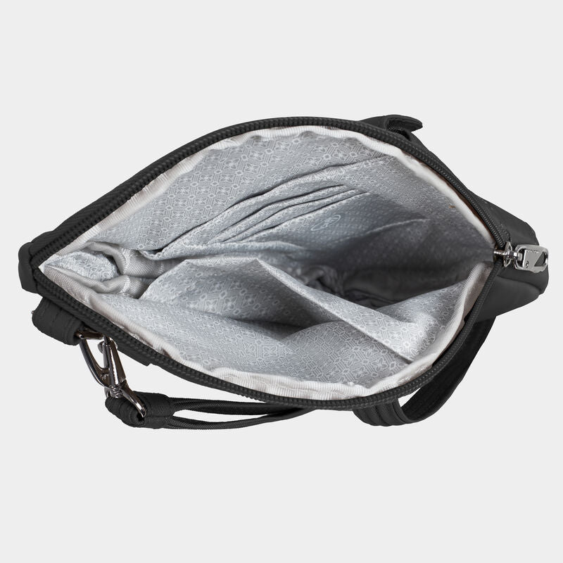 Travelon Runways Sleek Anti-Theft Slim Asymmetric Crossbody 44