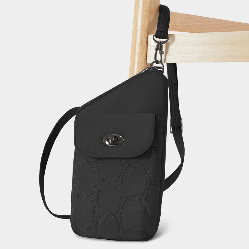 Travelon Runways Sleek Anti-Theft Slim Asymmetric Crossbody 51