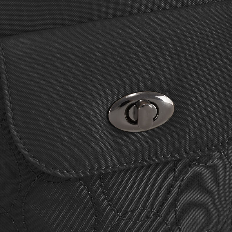 Travelon Runways Sleek Anti-Theft Slim Asymmetric Crossbody 53