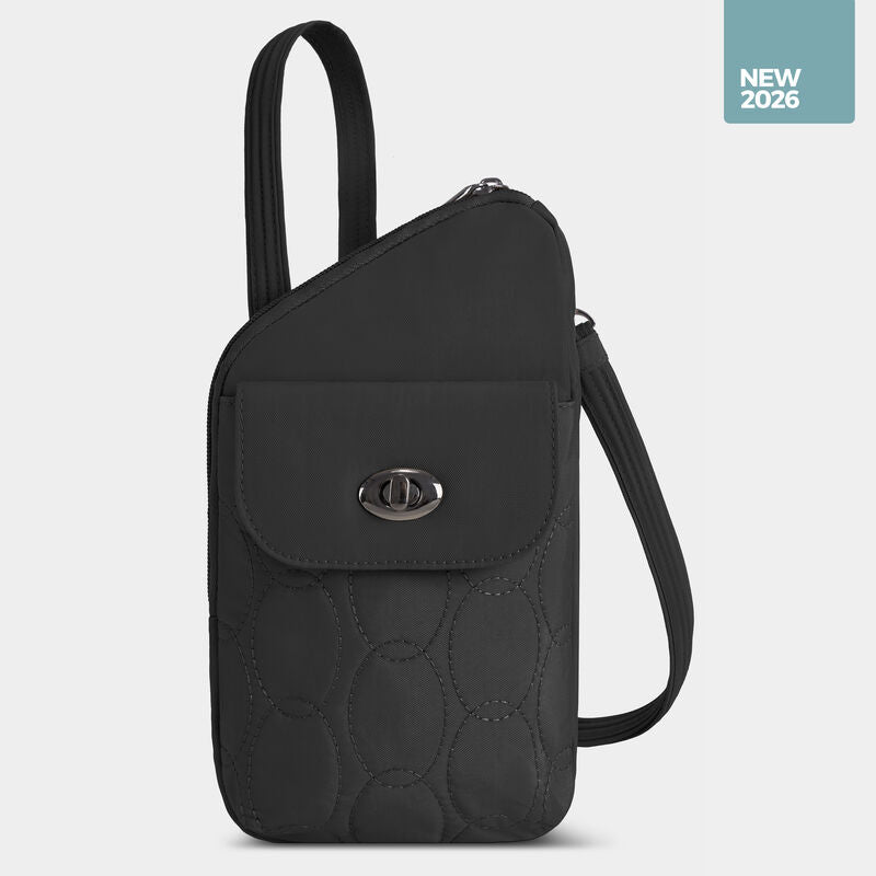 Travelon Runways Sleek Anti-Theft Slim Asymmetric Crossbody 3