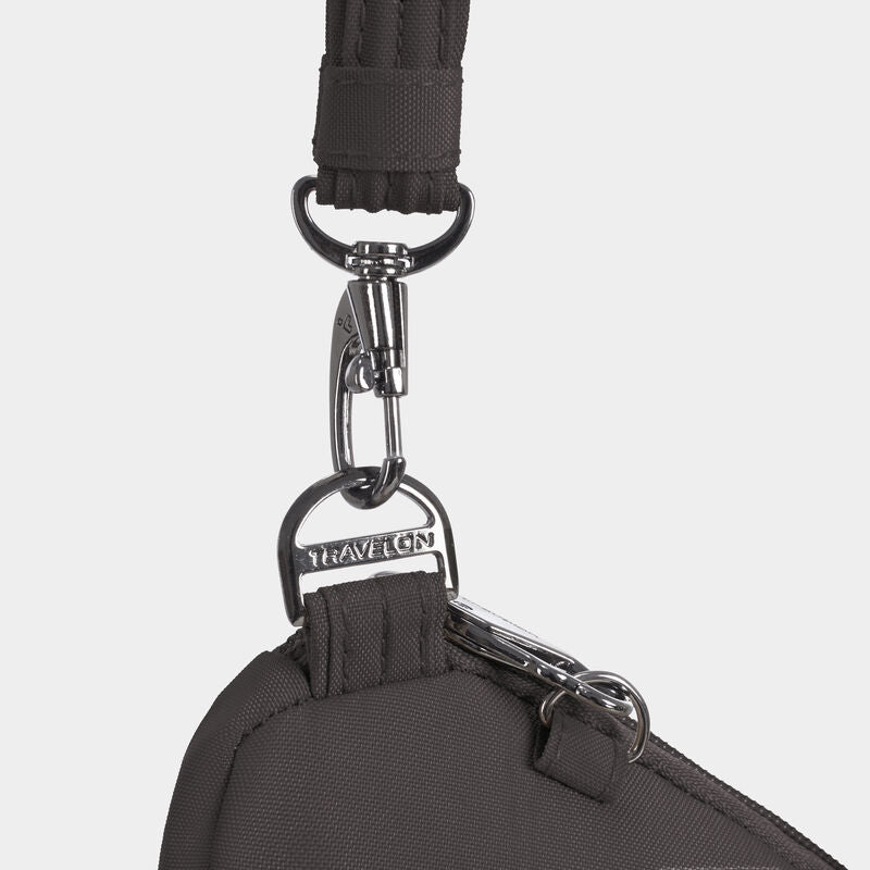 Travelon Runways Sleek Anti-Theft Slim Asymmetric Crossbody 66