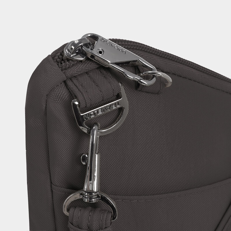 Travelon Runways Sleek Anti-Theft Slim Asymmetric Crossbody 65
