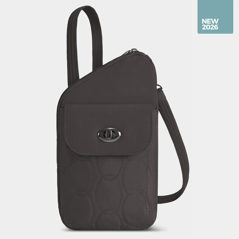 Travelon Runways Sleek Anti-Theft Slim Asymmetric Crossbody 4