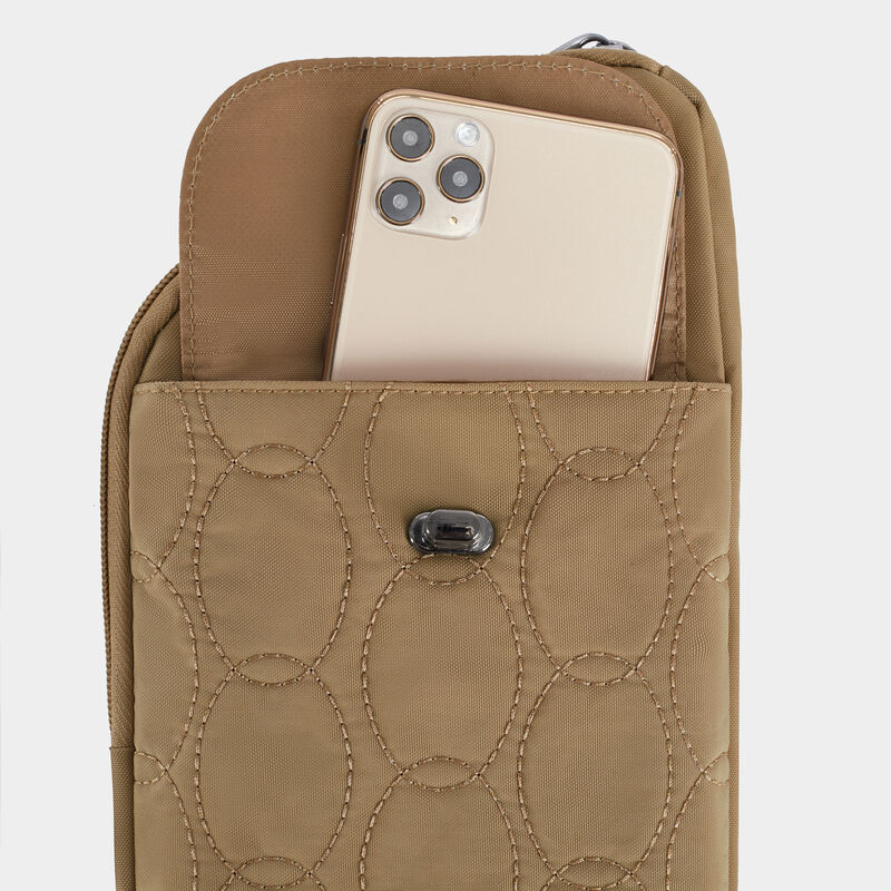 Travelon Runways Sleek Anti-Theft Slim Asymmetric Crossbody 81