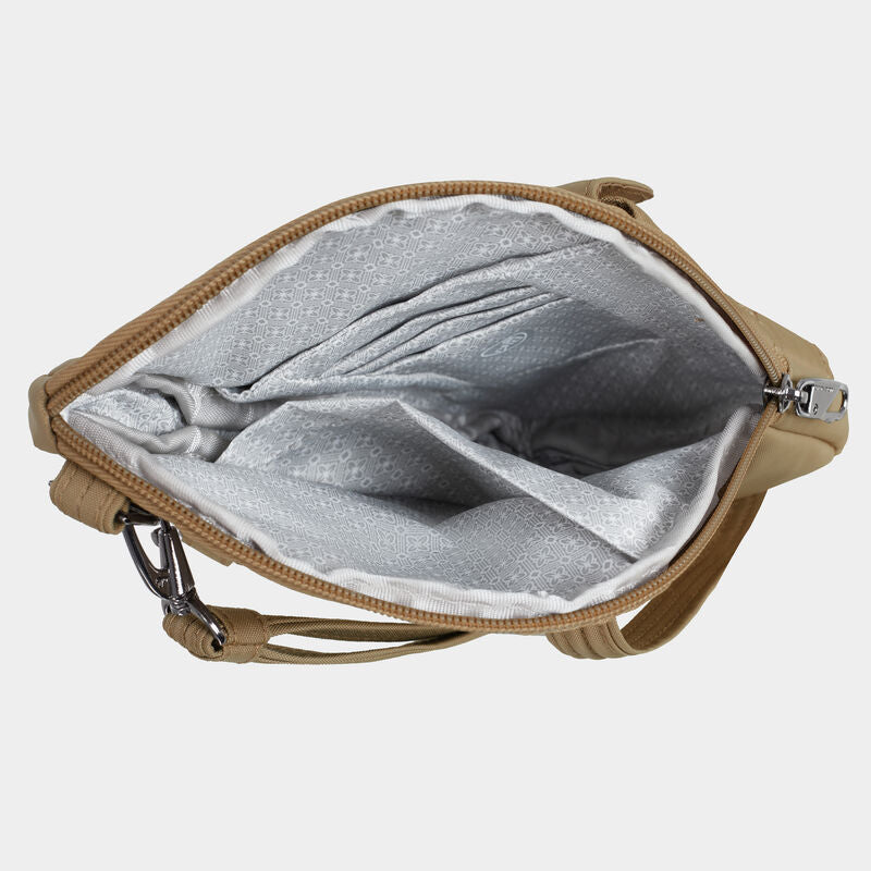 Travelon Runways Sleek Anti-Theft Slim Asymmetric Crossbody 79