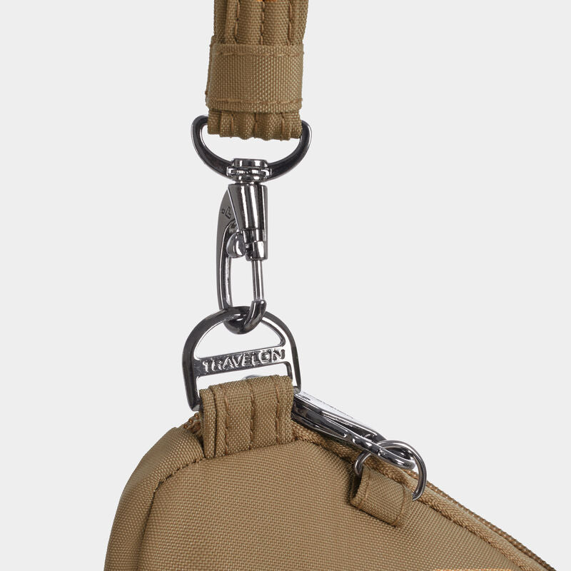 Travelon Runways Sleek Anti-Theft Slim Asymmetric Crossbody 84