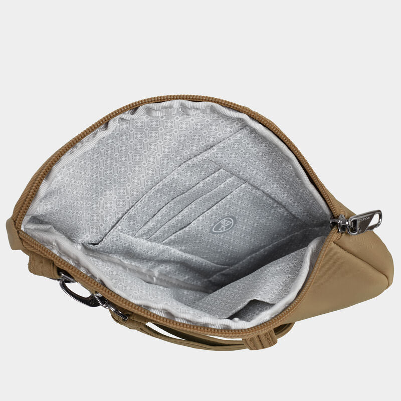Travelon Runways Sleek Anti-Theft Slim Asymmetric Crossbody 87