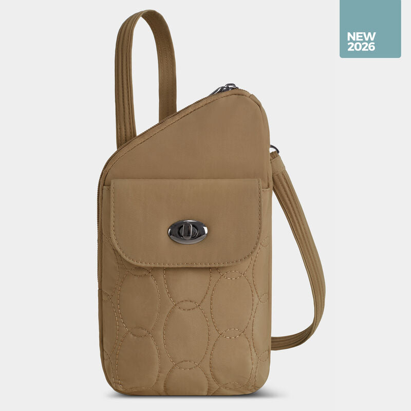 Travelon Runways Sleek Anti-Theft Slim Asymmetric Crossbody 5