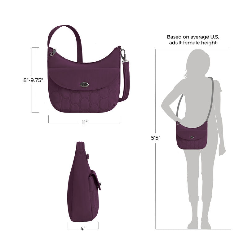 Travelon Runways Anti-Theft Medium Crossbody 62