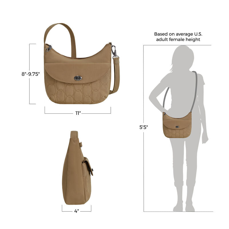 Travelon Runways Anti-Theft Medium Crossbody 80
