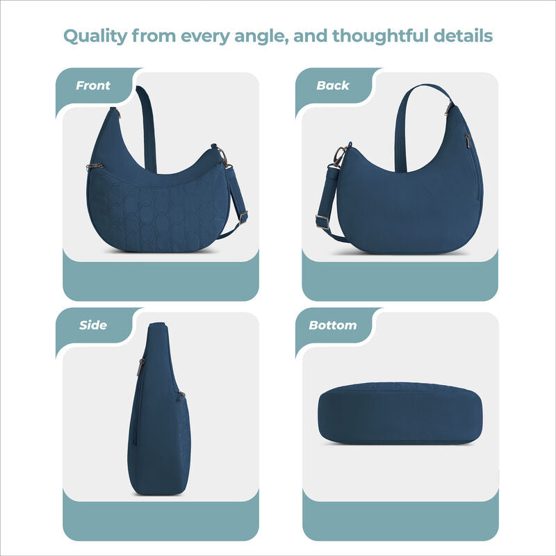 Travelon Runways Anti-Theft Asymmetric Hobo 74