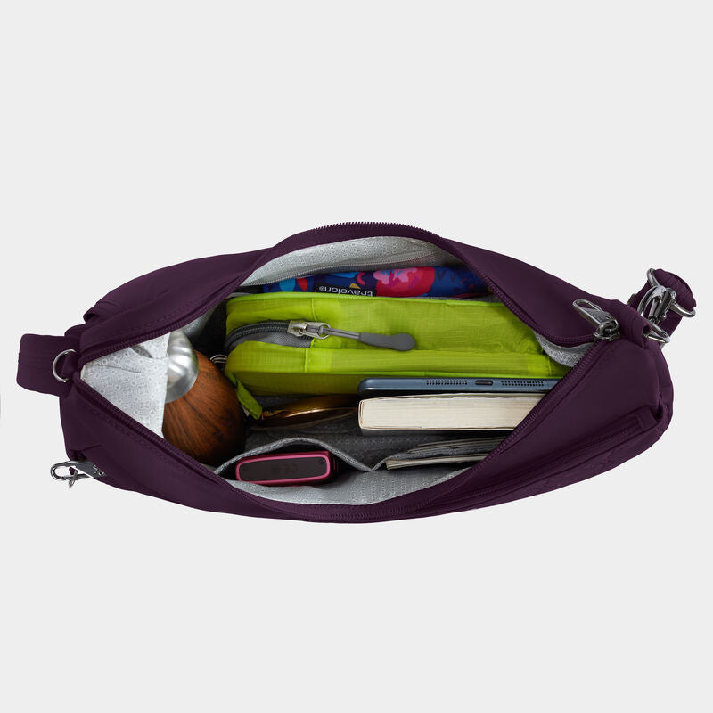 Travelon Runways Anti-Theft Asymmetric Hobo 34
