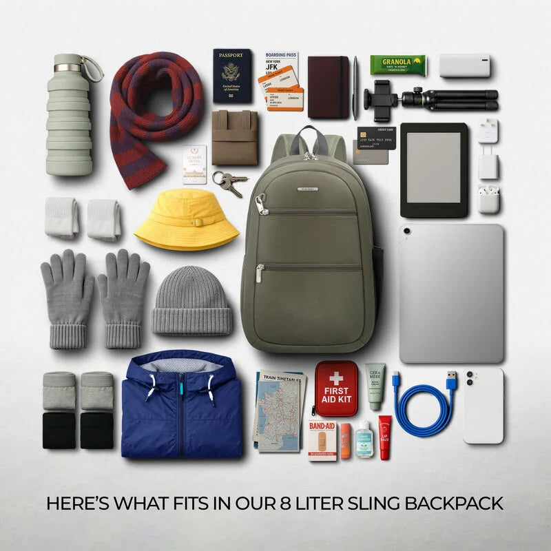 Travelon Anti-Theft Convertible Sling Backpack 7