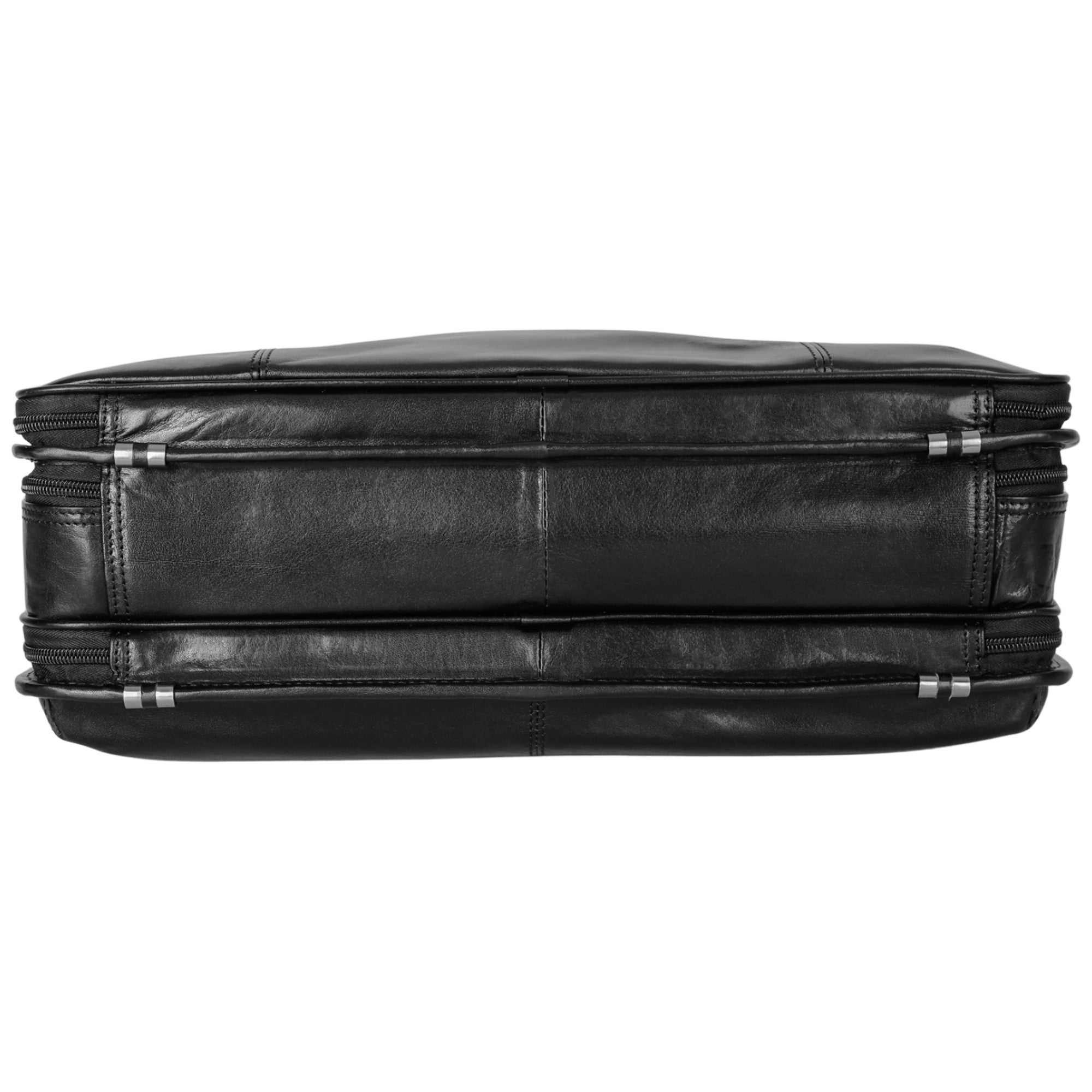 Mancini Buffalo Double Compartment Briefcase - Pelle D'Oro Collection (1990's Edition) 12