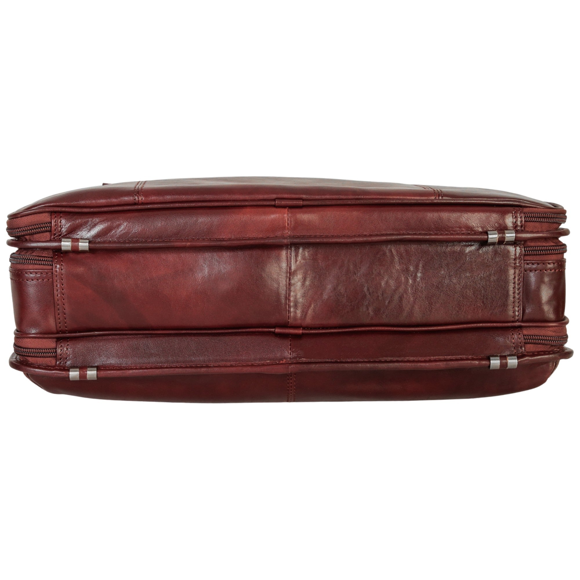 Mancini Buffalo Double Compartment Briefcase - Pelle D'Oro Collection (1990's Edition) 18