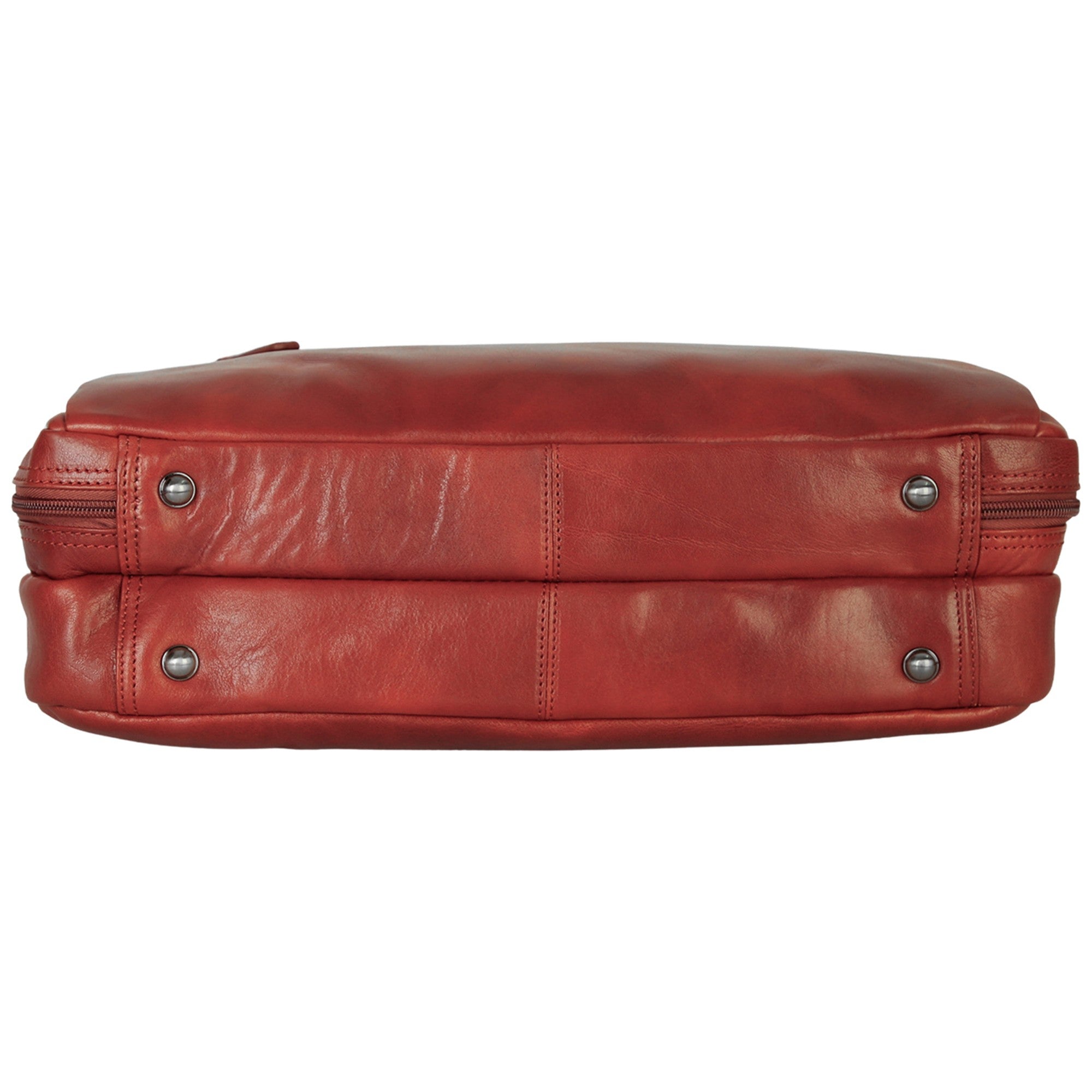 Mancini Buffalo Double Compartment Briefcase - Pelle D'Oro Collection (1980's Edition) 5