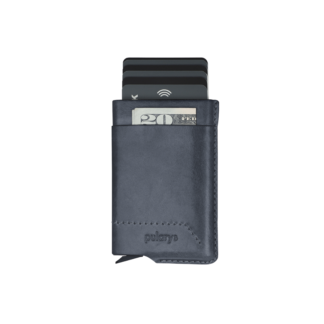 Pularys Gobi Line Nomad Leather Navy Blue