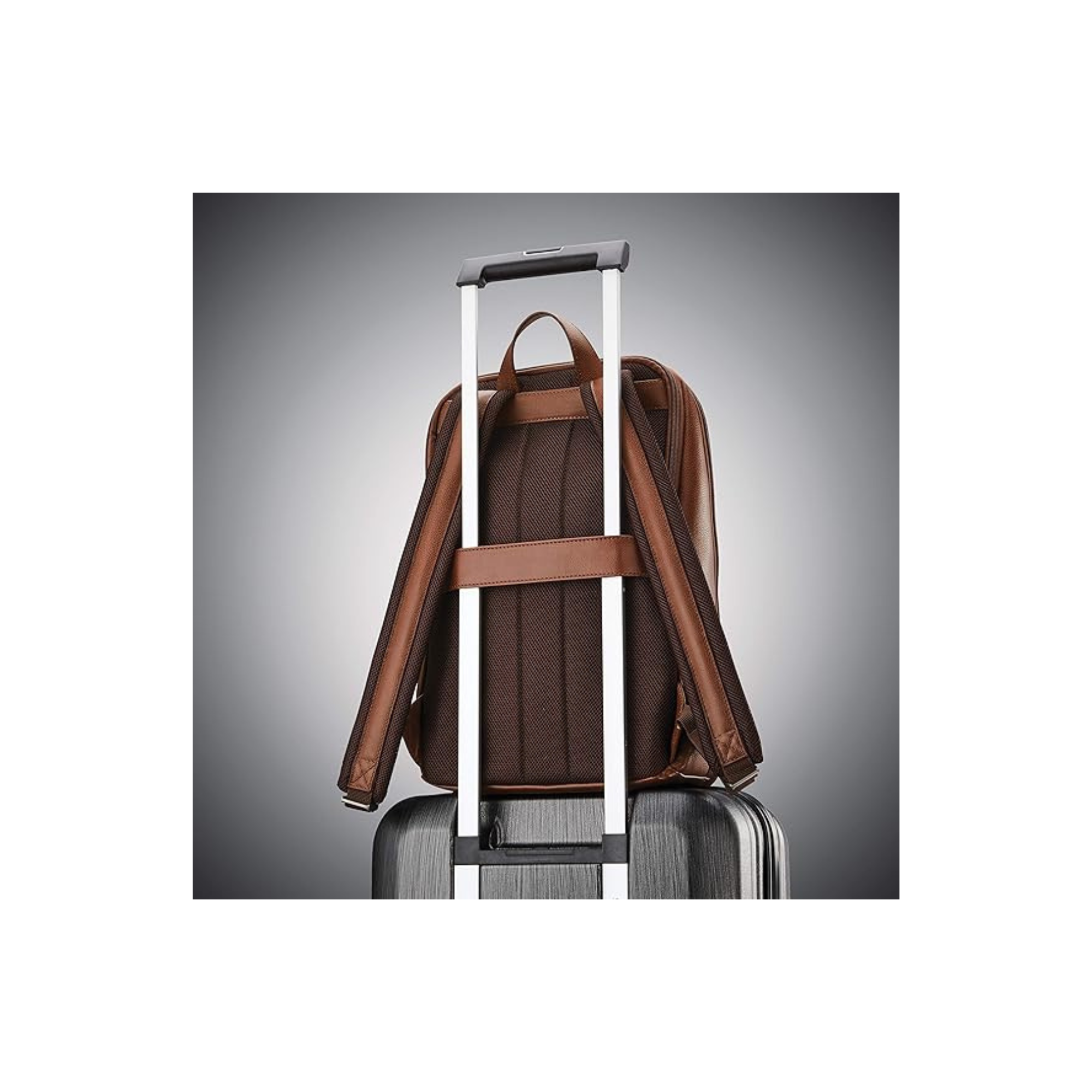Sac à dos Samsonite Classic en cuir fin 7