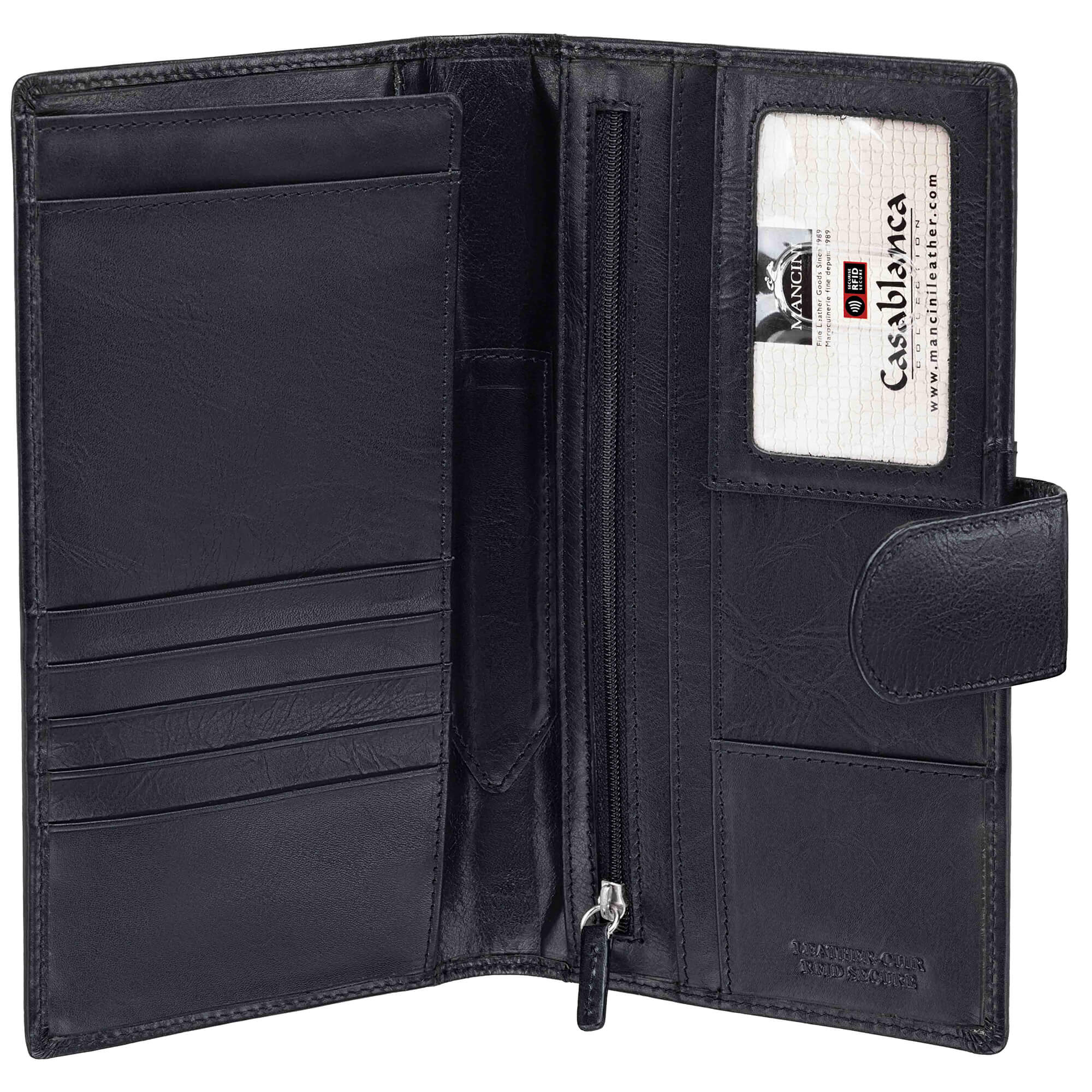 Mancini Leather Classic Passport Organiser (Casablanca Edition) 7