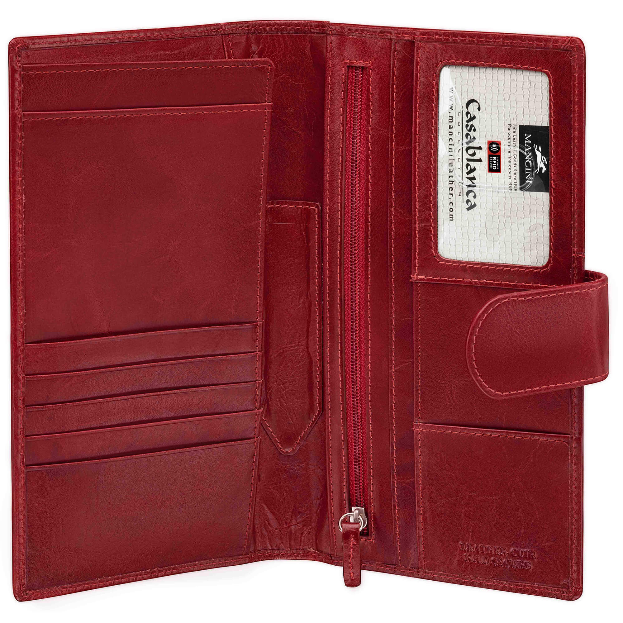 Mancini Leather Classic Passport Organiser (Casablanca Edition) 19