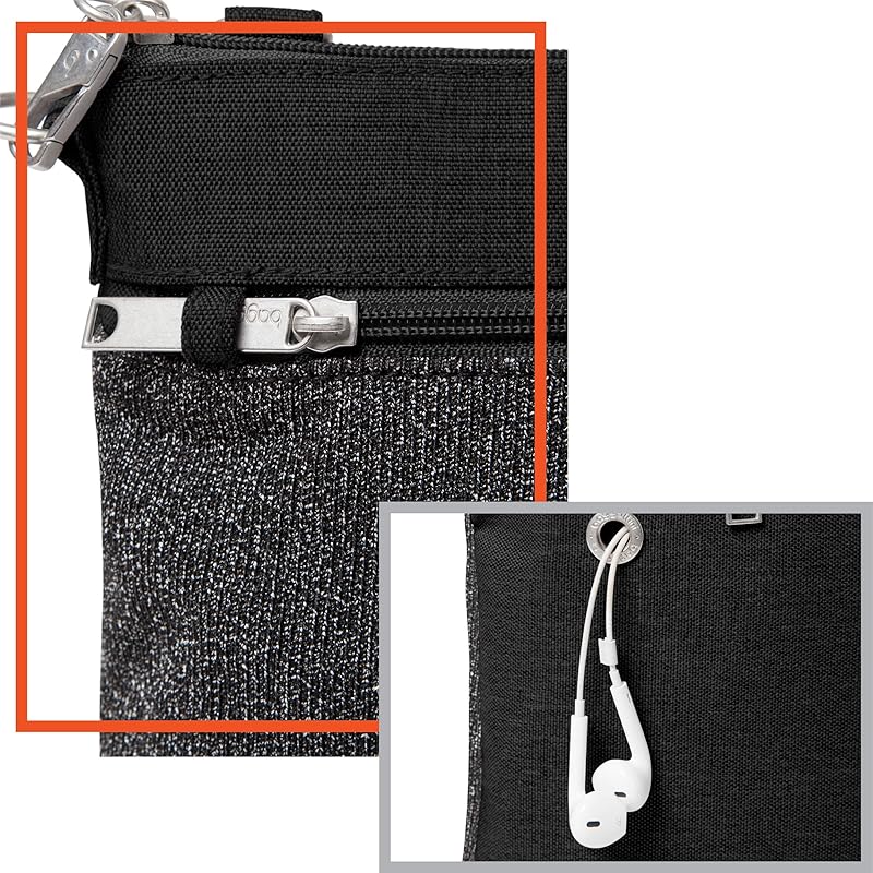 Baggallini Anti Theft Slim Crossbody + RFID-Protected Wristlet 6